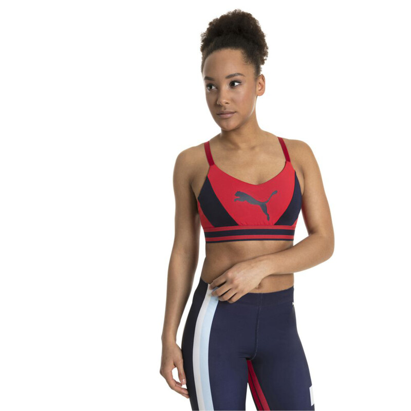 

Women's PUMA Mid Impact Logo Bra Top