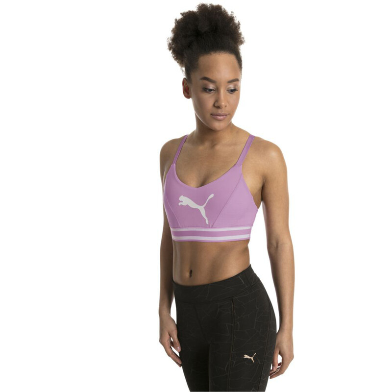 

Women's PUMA Mid Impact Logo Bra Top