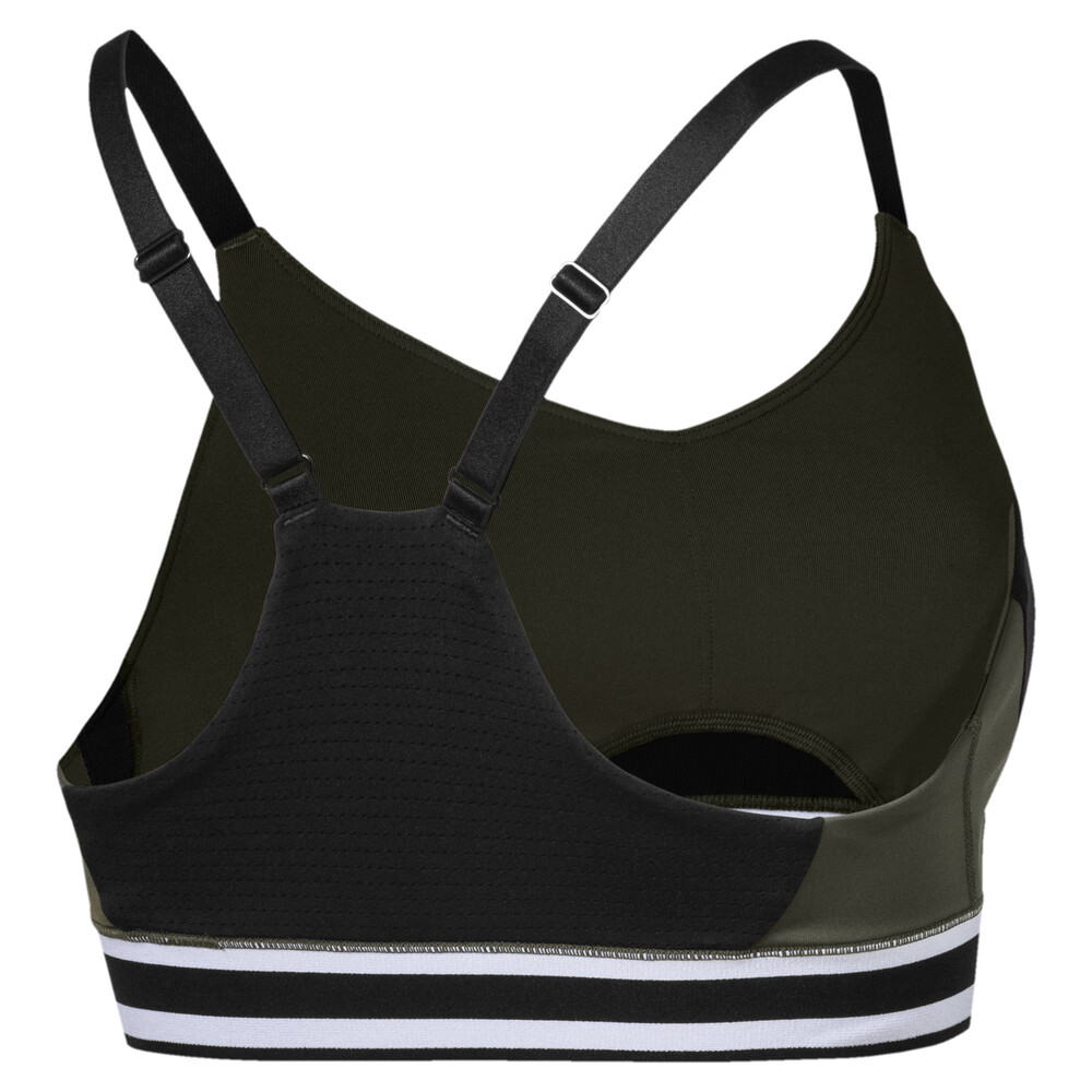 

PUMA - female - Бра Logo Bra M – Forest Night-Puma Black –, Зеленый