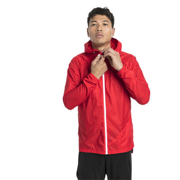 Blouson léger à capuche pour Homme, Rouge, Taille L | PUMA