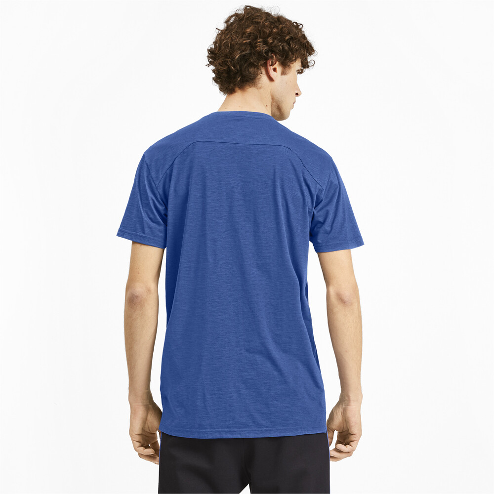 

PUMA - male - Футболка Energy SS Tee – Galaxy Blue Heather –, Синий