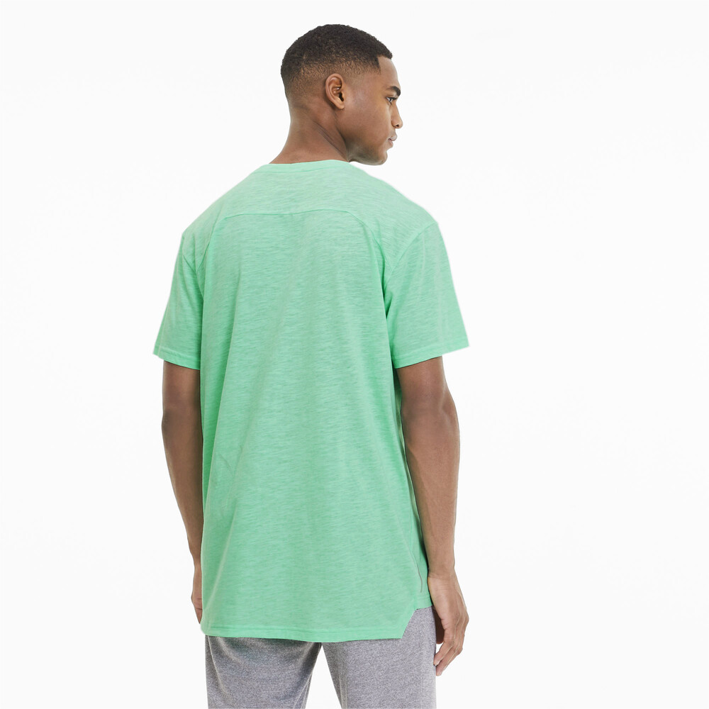 

PUMA - male - Футболка Energy SS Tee – Green Glimmer Heather –, Зеленый