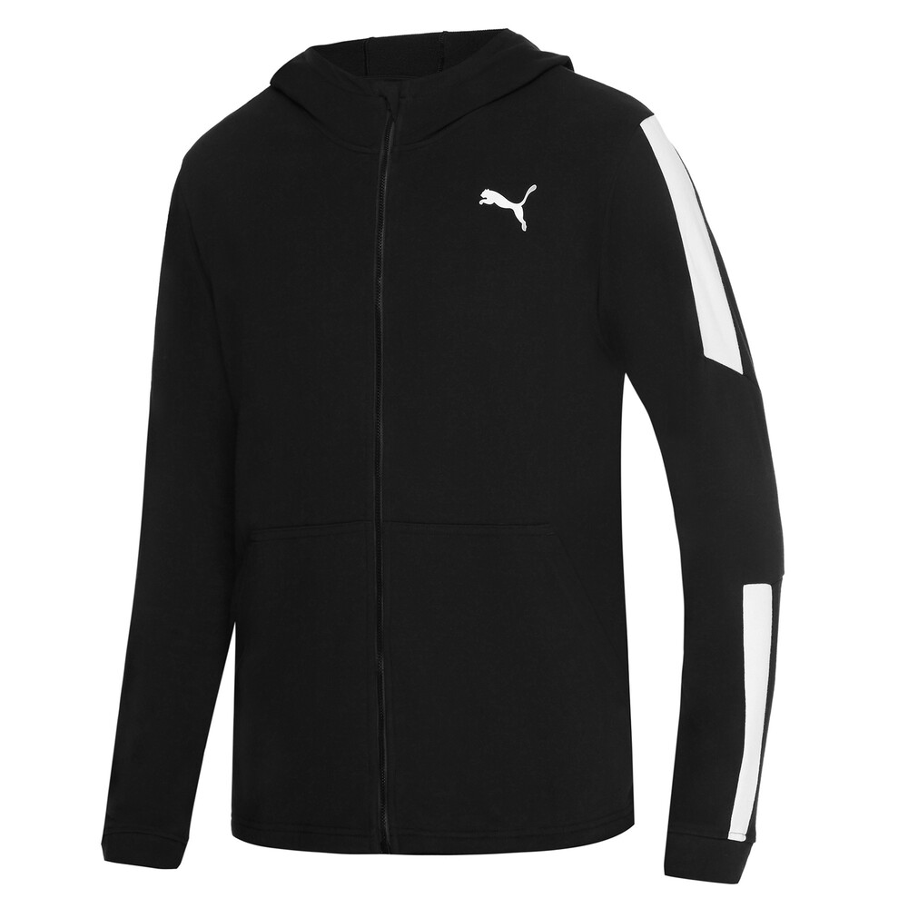 

PUMA - male - Толстовка Energy Sweat Blaster Jacket – Puma Black-Puma White –, Черный