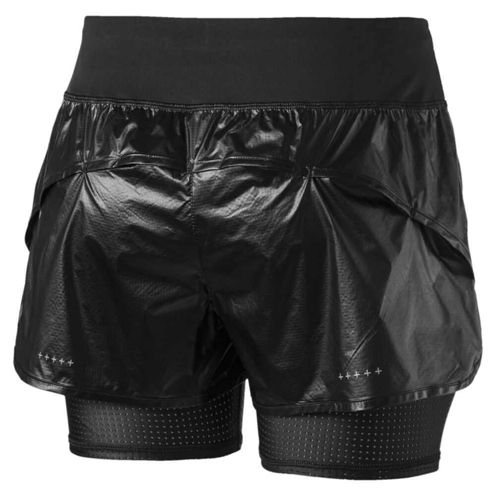 

PUMA - female - Шорты Blast 2 in 1 Metallic Short – Puma Black-metallic –, Черный
