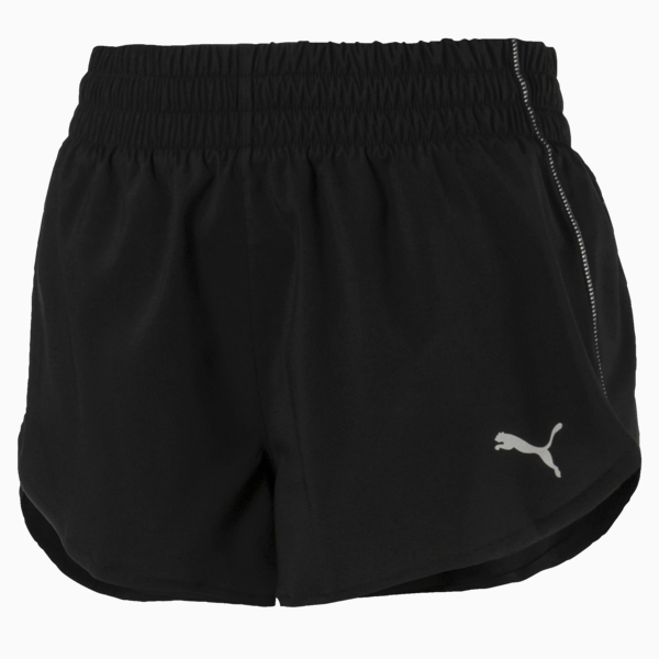 Ignite 3" Women's Shorts, Puma Black, large-ZAF