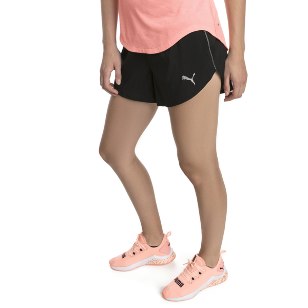 Ignite 3" Women's Shorts, Puma Black, large-ZAF
