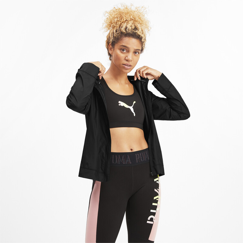 

Women's PUMA SHIFT Packable Hooded Full Zip Training Windbreaker