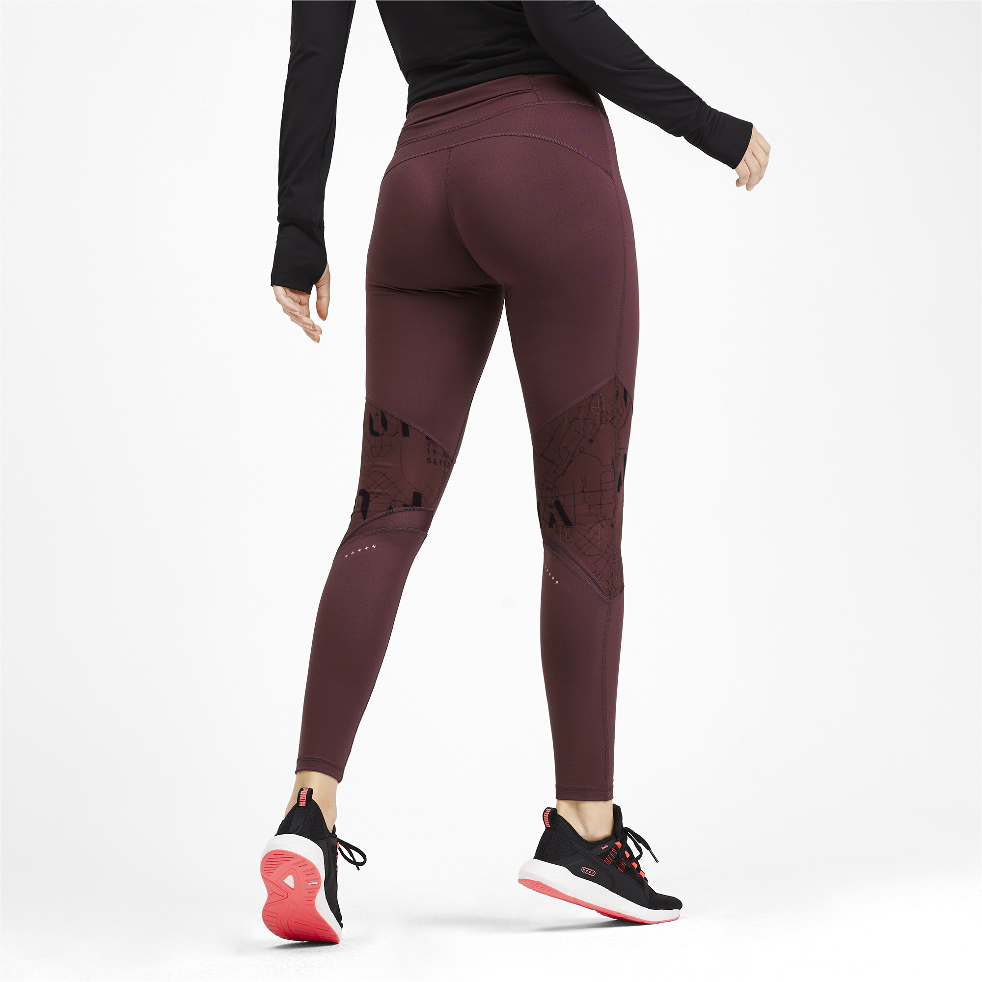 gray puma leggings