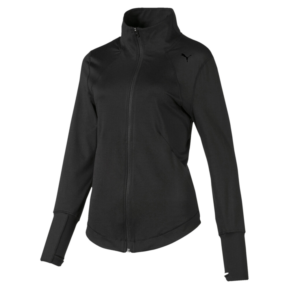 

PUMA - female - Олимпийка Studio Knit Jacket – Puma Black –, Черный