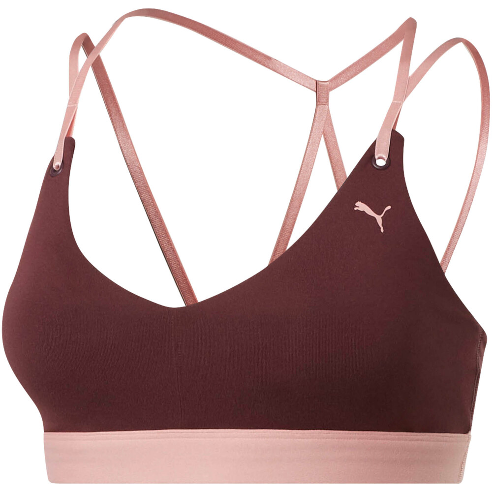 

PUMA - female - Бра Strappy Studio Bra L – Vineyard Wine –, Фиолетовый