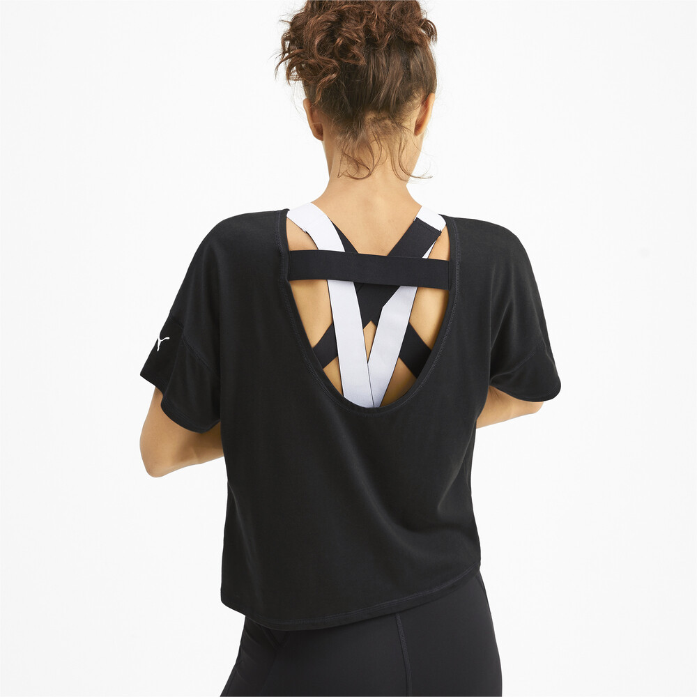 

PUMA - female - Футболка HIT Feel It Tee – Puma Black –, Черный