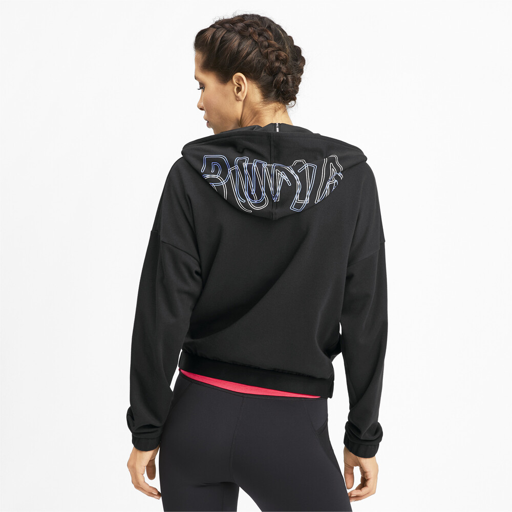 

PUMA - female - Олимпийка HIT Feel It Sweat Jacket – Puma Black –, Черный