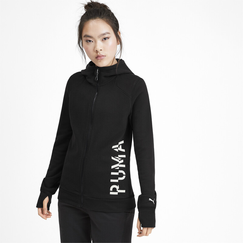 

Women's PUMA Logo Flatlock Stich Sweat Jacket