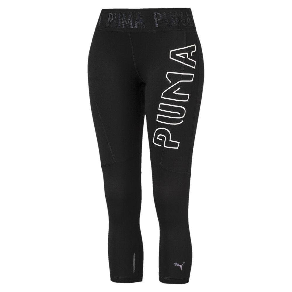 

PUMA - female - Леггинсы Logo 3/4 Women' Training Tights – Puma Black –, Черный