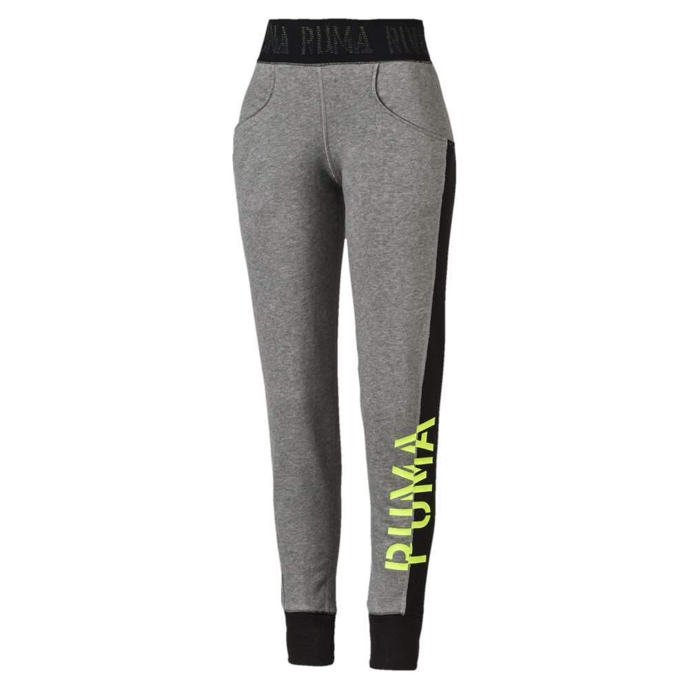 womens black puma sweatpants