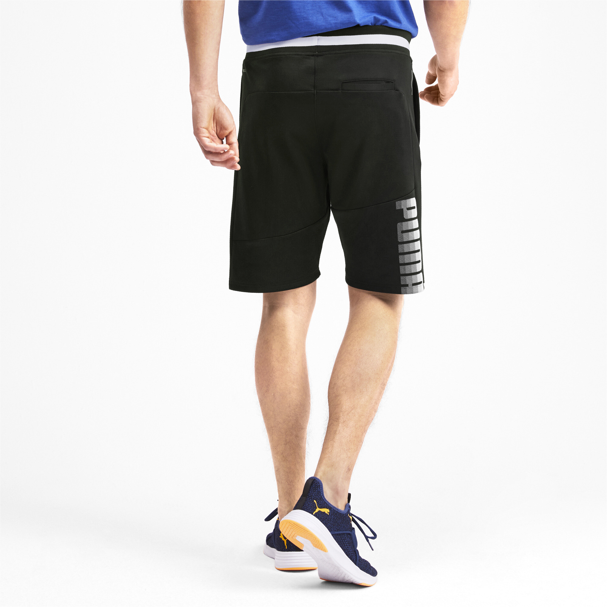 PUMA Collective Men's Sweat Shorts Men Knitted Shorts Training | eBay