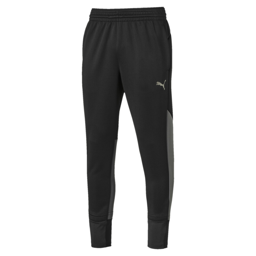 

PUMA - male - Спортивные штаны Power BND Men's Training Pants – Puma Black-CASTLEROCK –, Черный