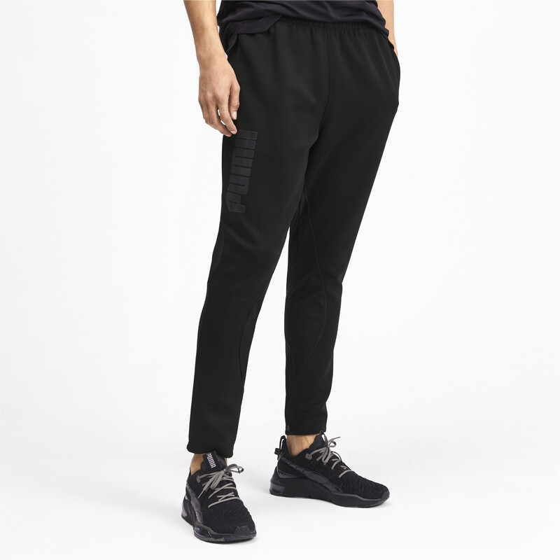 

Men's PUMA Rave Protect Knitted Training Pants, Black
