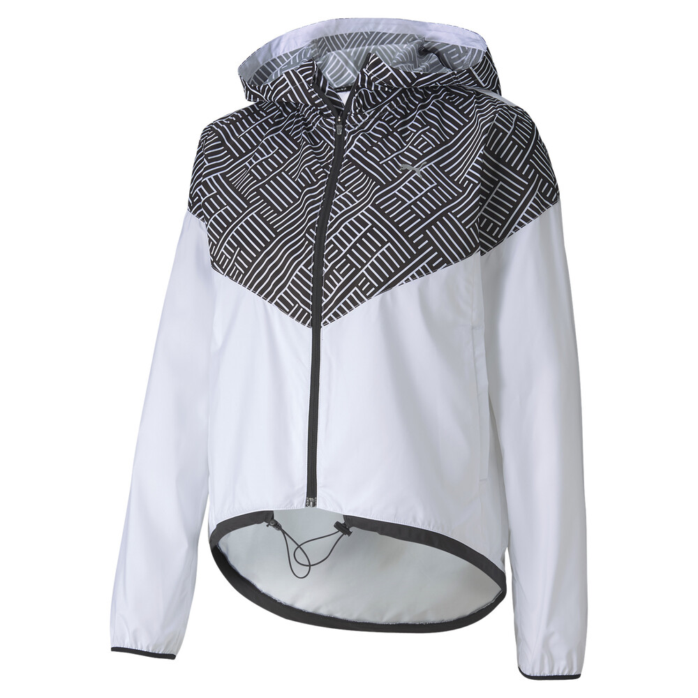 

PUMA - female - Олимпийка Last Lap Hooded Jacket – Puma White-Puma Black –, Белый
