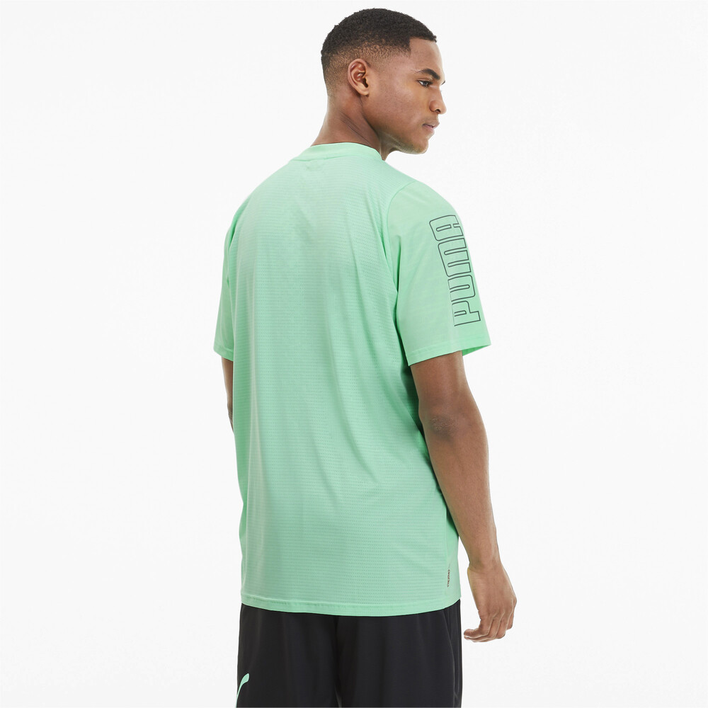 

PUMA - male - Футболка Power Thermo R+ Tee – Green Glimmer –, Зеленый