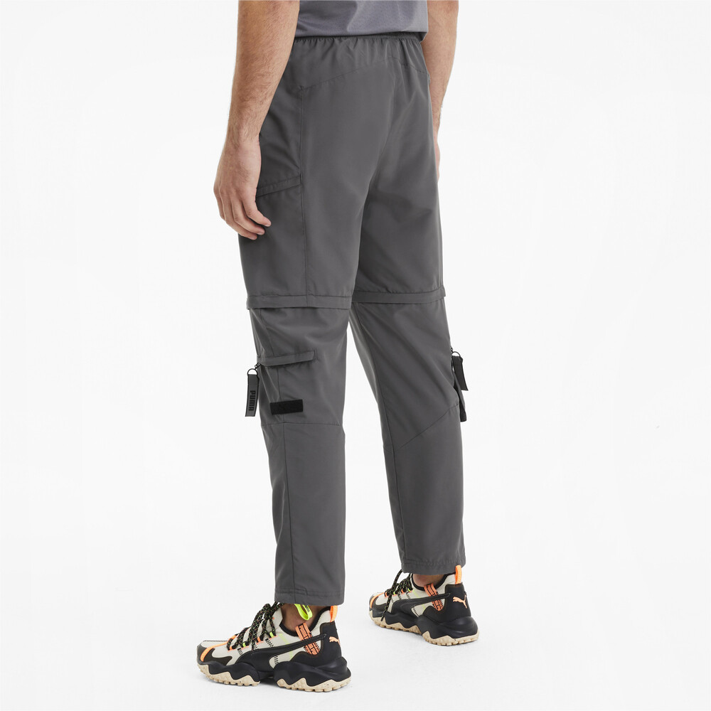 

PUMA - male - Штаны First Mile 2in1 Woven Pant – CASTLEROCK –, Серый