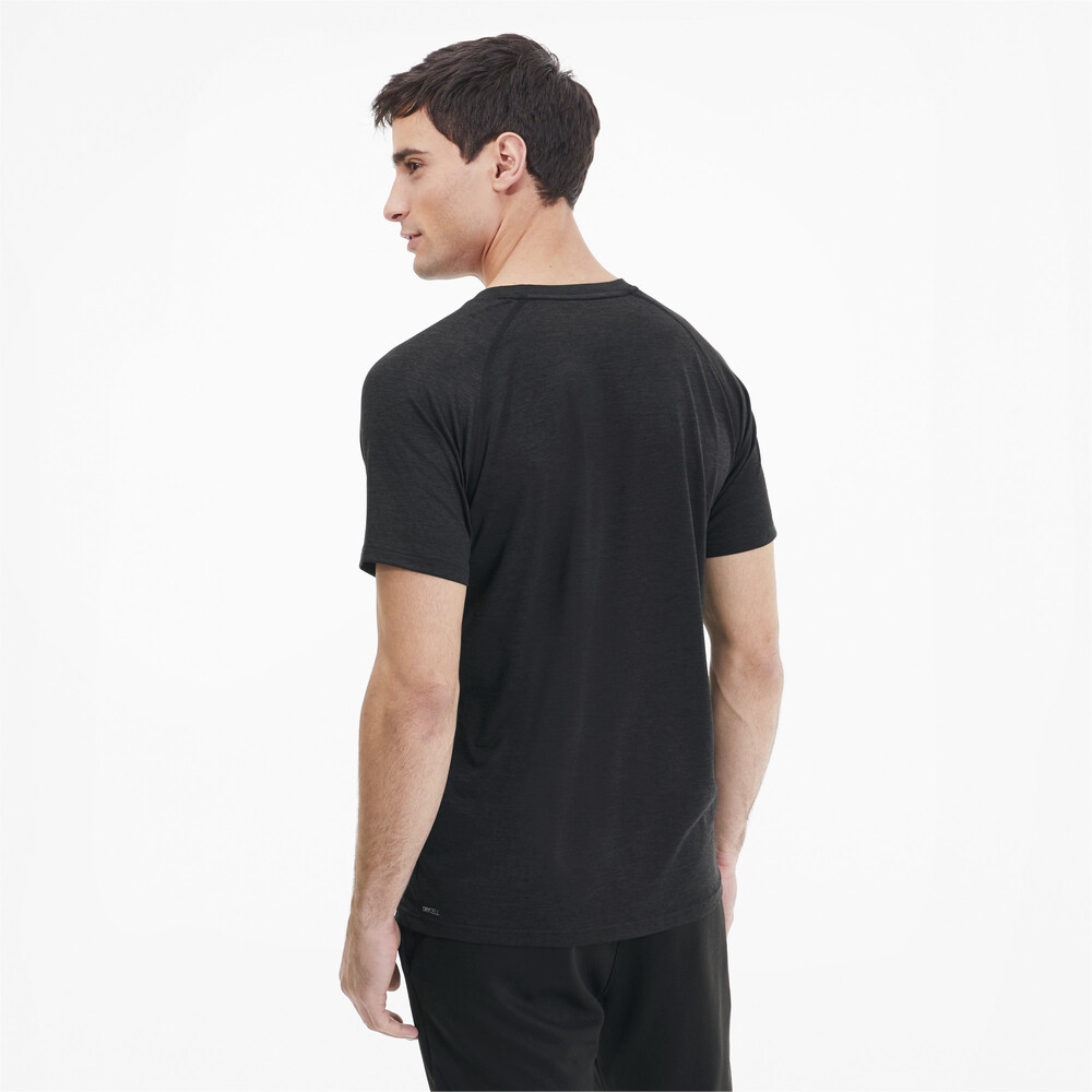 

PUMA - male - Футболка PUMA Heather SS Tee – Puma Black Heather –, Черный