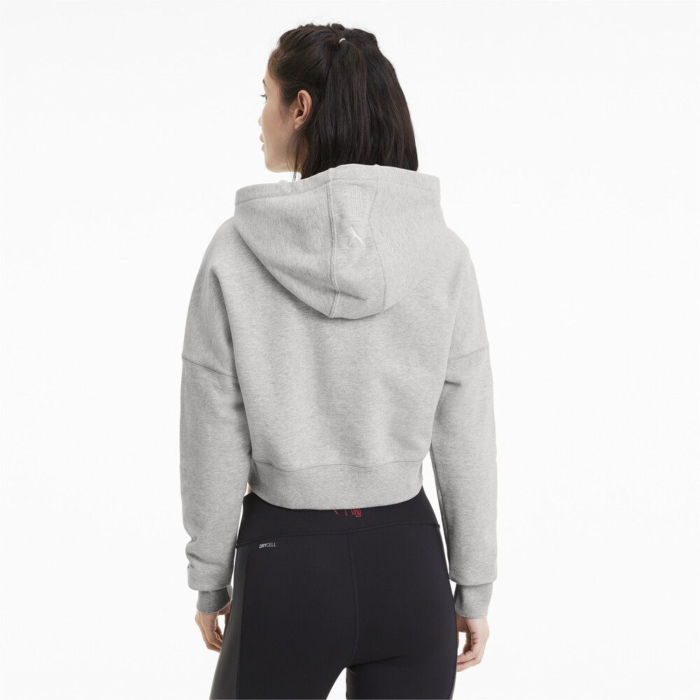 

PUMA - female - Толстовка AL Hoody – Light Gray Heather –, Серый