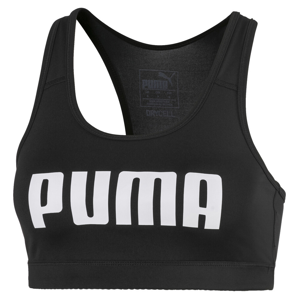 

PUMA - female - Топ-бра 4Keeps Bra M – Puma Black-Puma White PUMA –, Черный