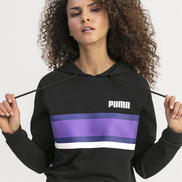 Performance Hoodie Voor Dames Zwart Maat Xs Puma puma kopen in de aanbieding