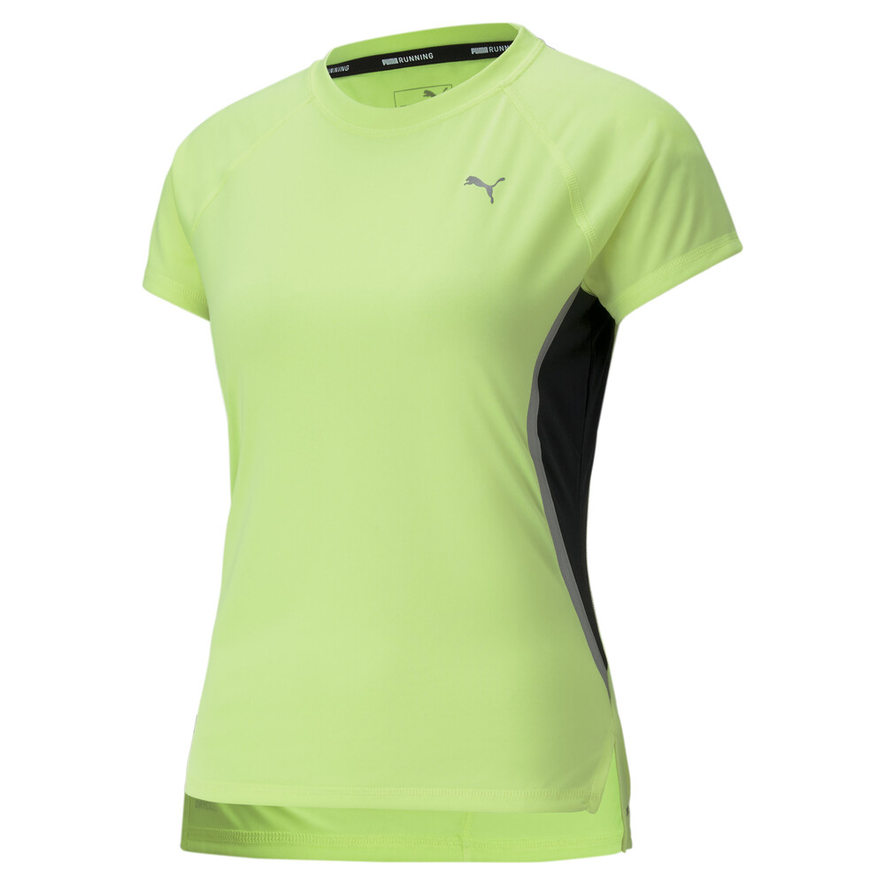PUMA - female - Футболка Run Laser Cat SS Tee – Fizzy Yellow –, Желтый