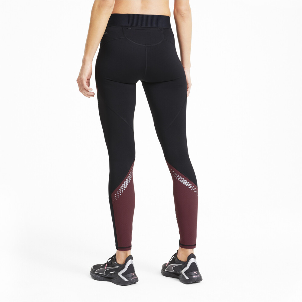 

PUMA - female - Беговые лосины полной длины Runner ID Full Length Women’s Running Leggings – Puma Black-Burgundy –, Черный