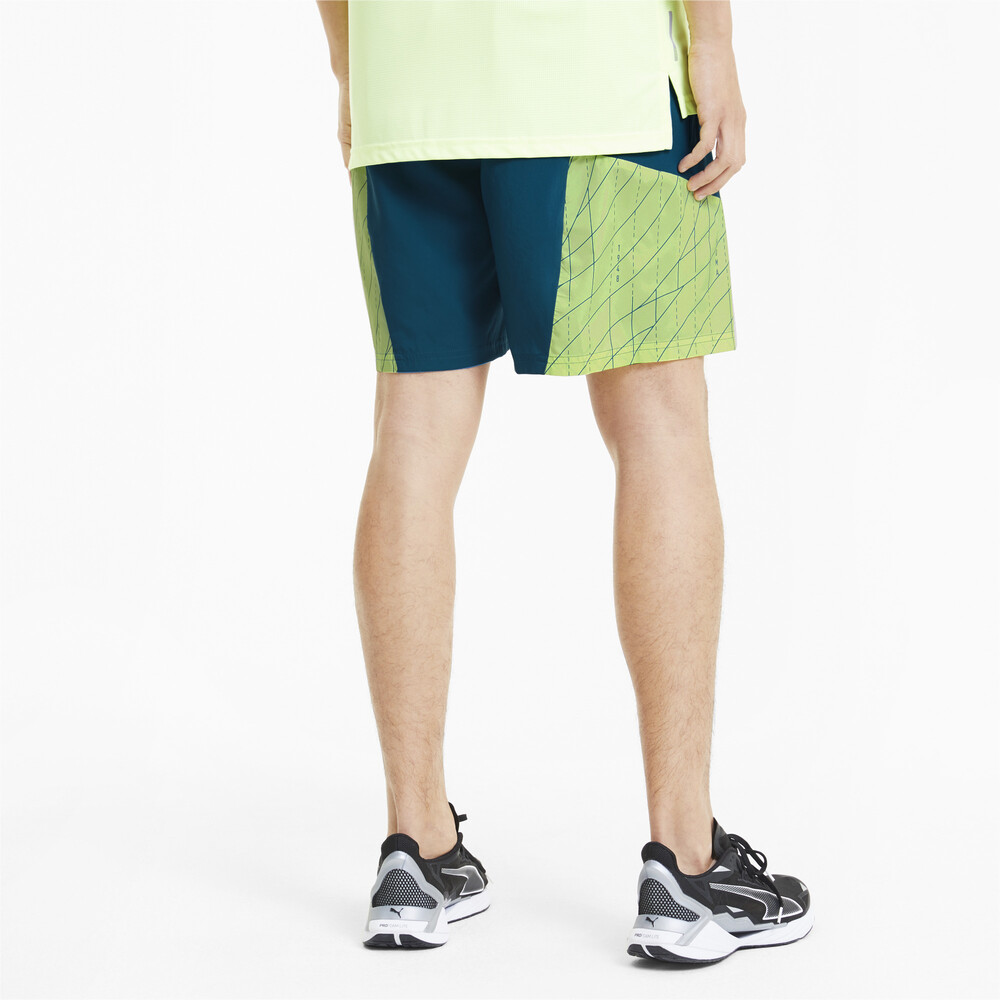 

PUMA - male - Шорты Run Graphic Woven 7" Short – Digi-blue –, Синий