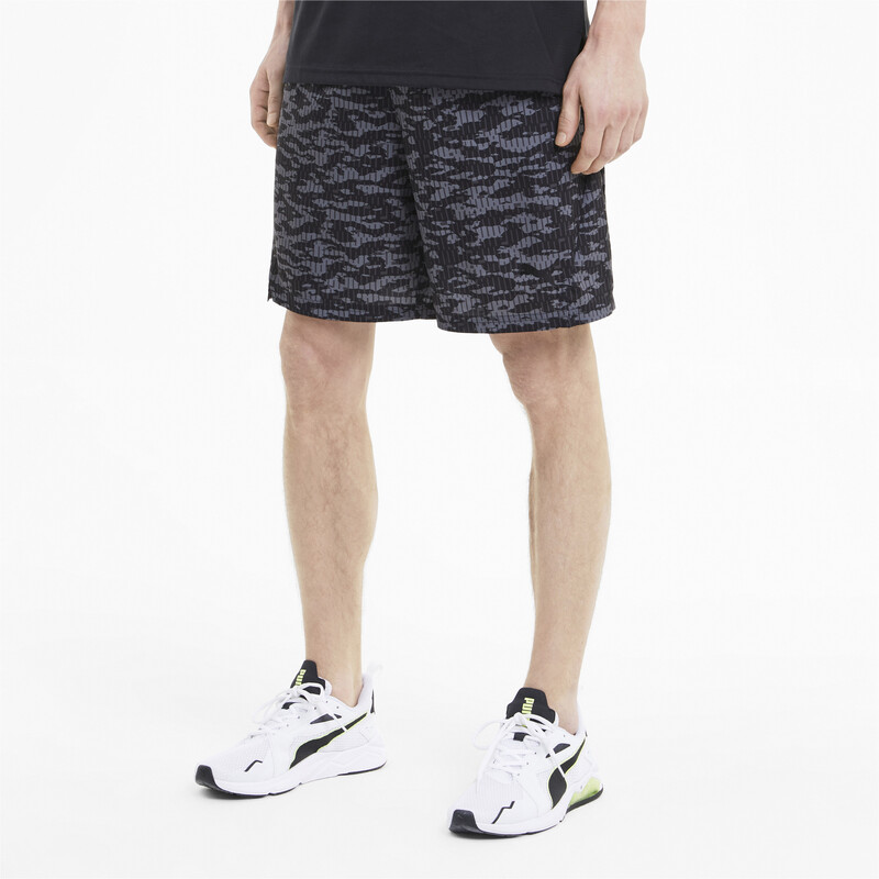 

Men's PUMA Printed Woven 8" Training Shorts, Black