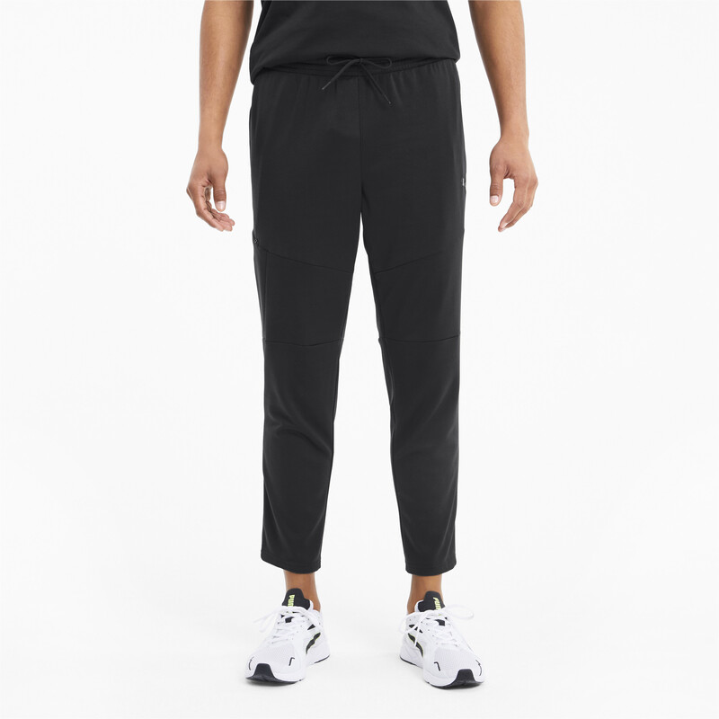 

Men's PUMA Tapered Knitted dryCELL Training Slim Pants, Black