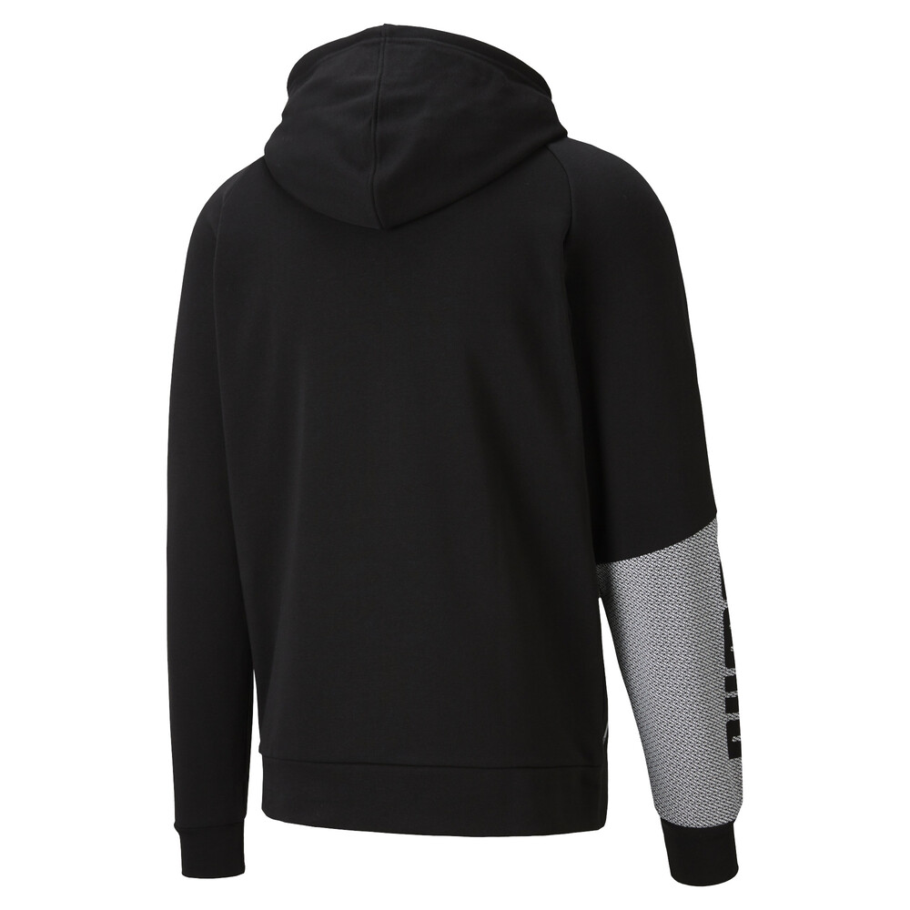 

PUMA - male - Толстовка Train Graphic Knit Hoodie – Puma Black-Puma White –, Черный