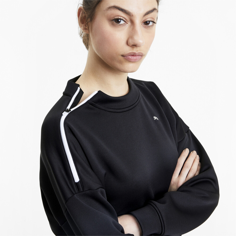 фото Толстовка train zip crew sweatshirt puma