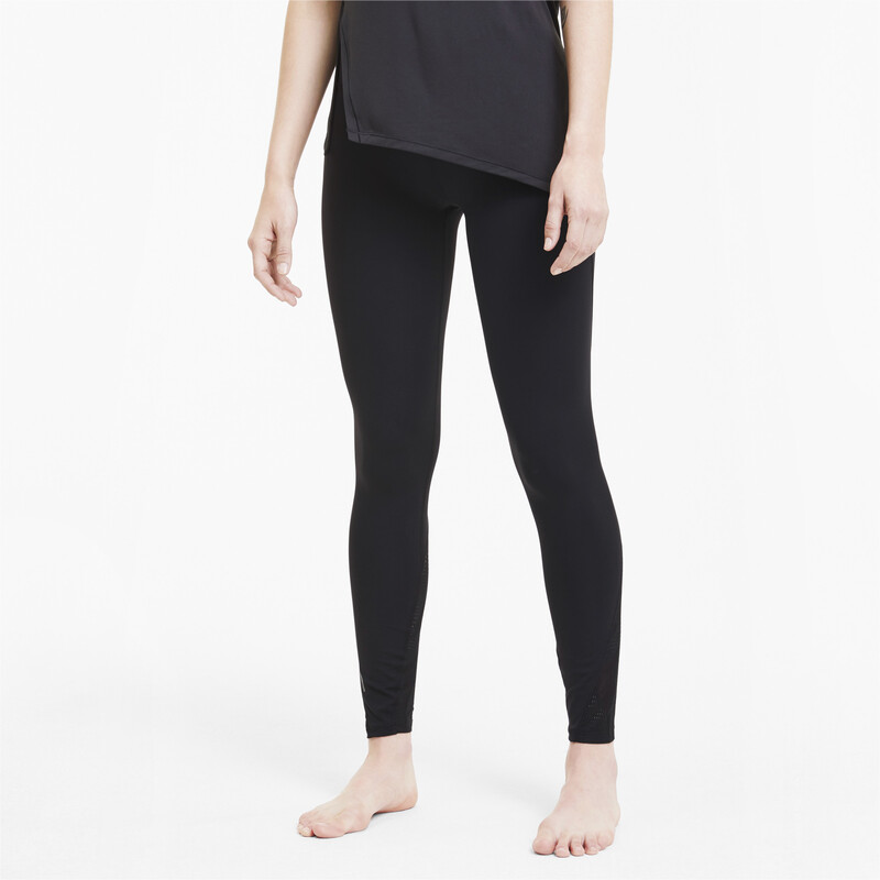 

Women's PUMA Studio Lace High Waist 7/8 Training Tights, Black