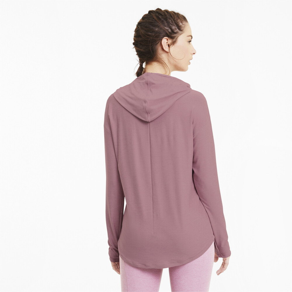 

PUMA - female - Толстовка Studio Knit Hoodie – Foxglove Heather –, Розовый