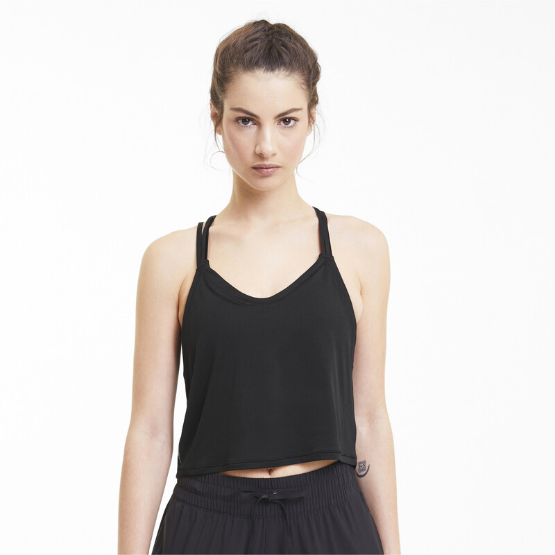 

Women's PUMA Studio dryCELL Strappy Training Tank Top, Black
