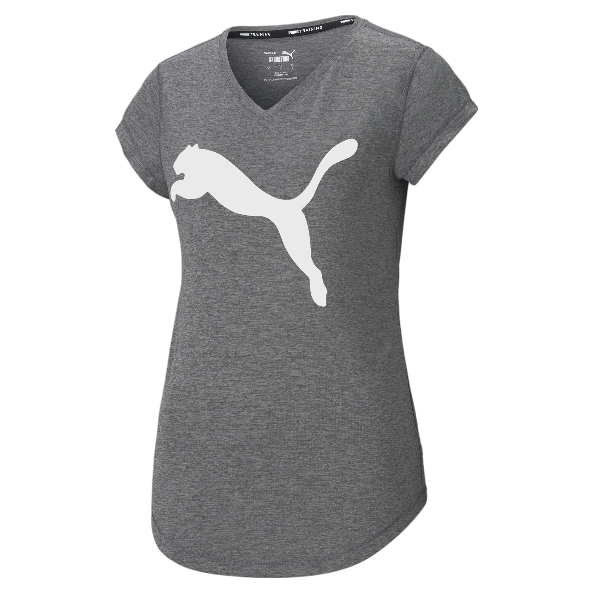 PUMA Favourite Heather Cat Damen Trainings-T-Shirt Frauen T-Shirt Training Neu