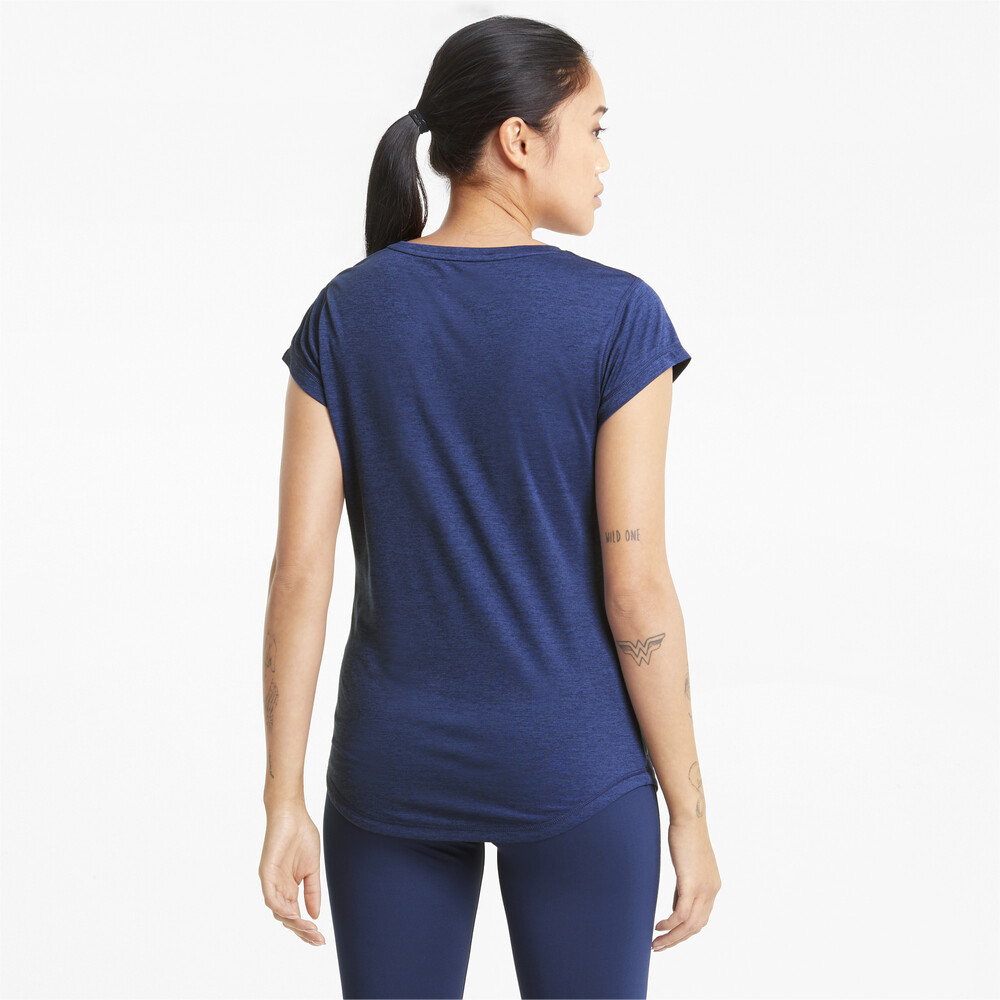 

PUMA - female - Футболка Favourite Heather Cat Women' Training Tee – Elektro Blue Heather-Cat outline –, Синий