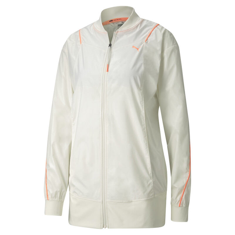 

Women's PUMA Pearl Woven dryCELL Training Jacket, White