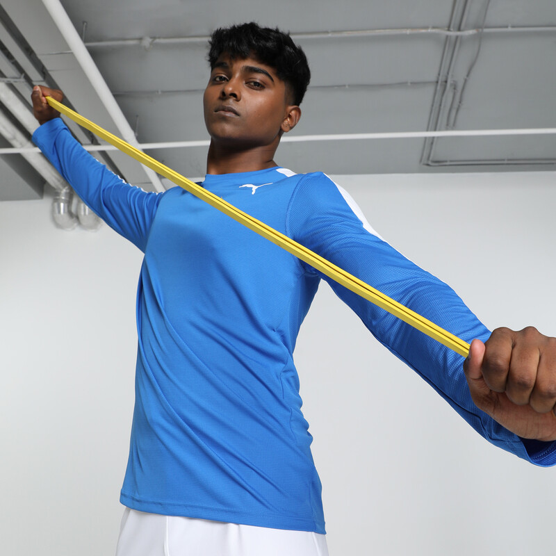 

Men's PUMA Cross The Line Long Sleeve Track And Field Performance Fit T-shirt