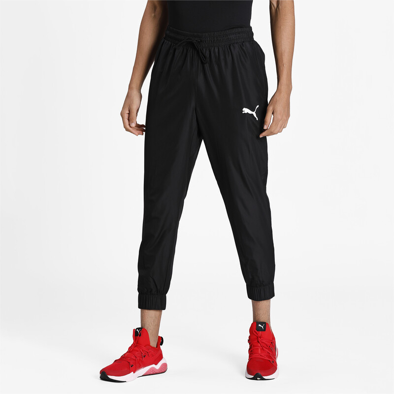 

Men's PUMA Cross The Line Warm Up Performance Pants, Black