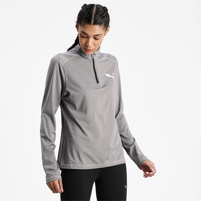 

Women's PUMA Cross The Line Quarter-Zip Performance T-Shirt