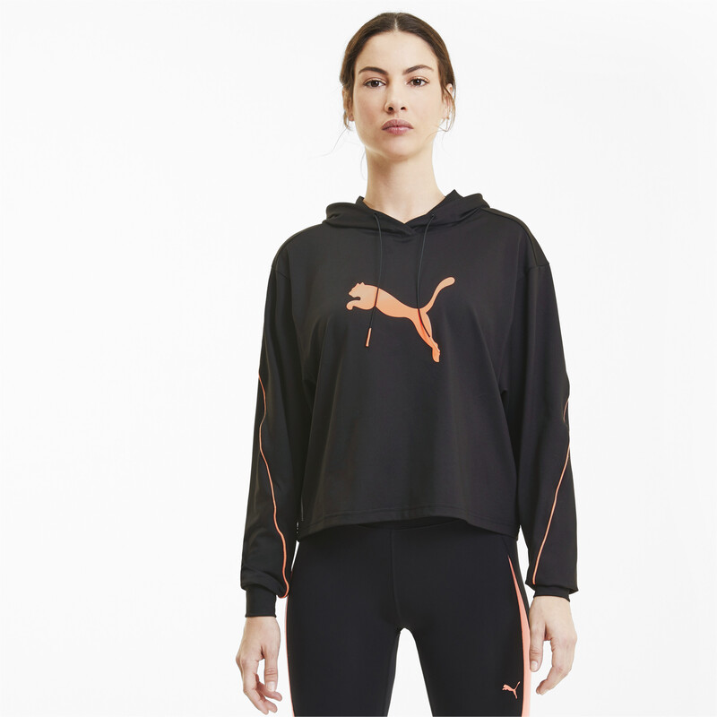 

Women's PUMA Pearl dryCELL Training Hoodie, Black