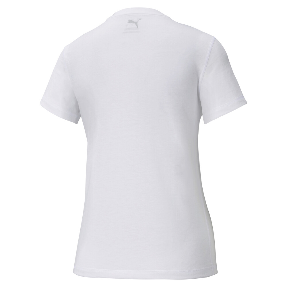 

PUMA - female - Футболка Performance Slogan SS Tee – Puma White-Rosewater OSG –, Белый