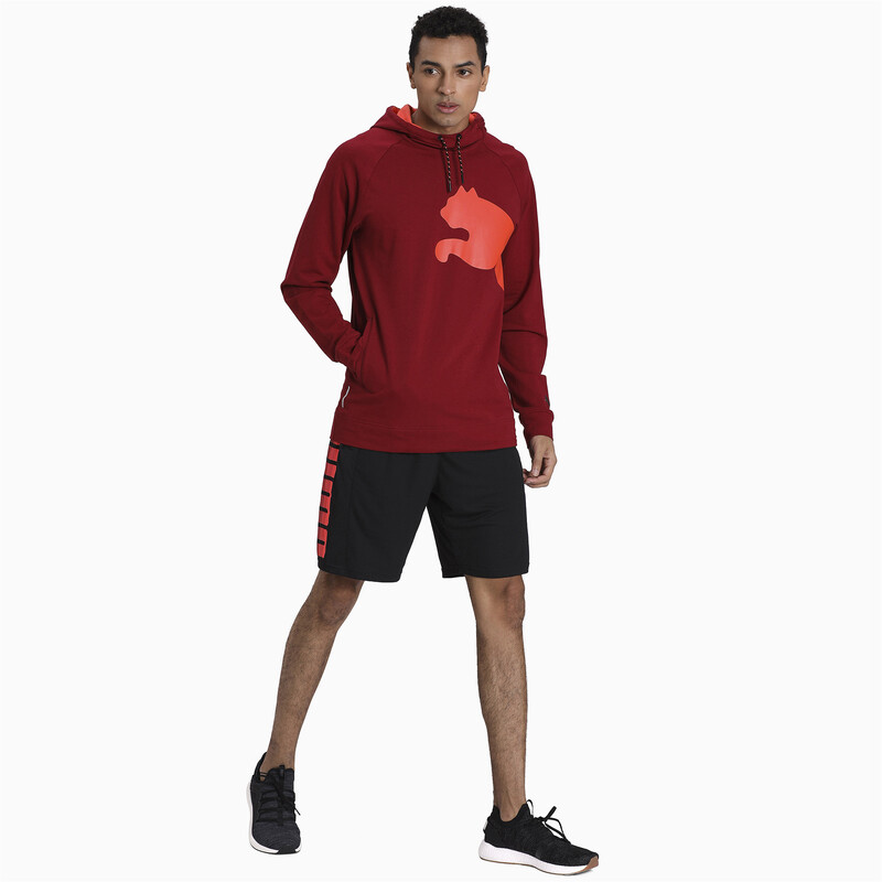 

Men's PUMA Cat Training Hoodie, Red
