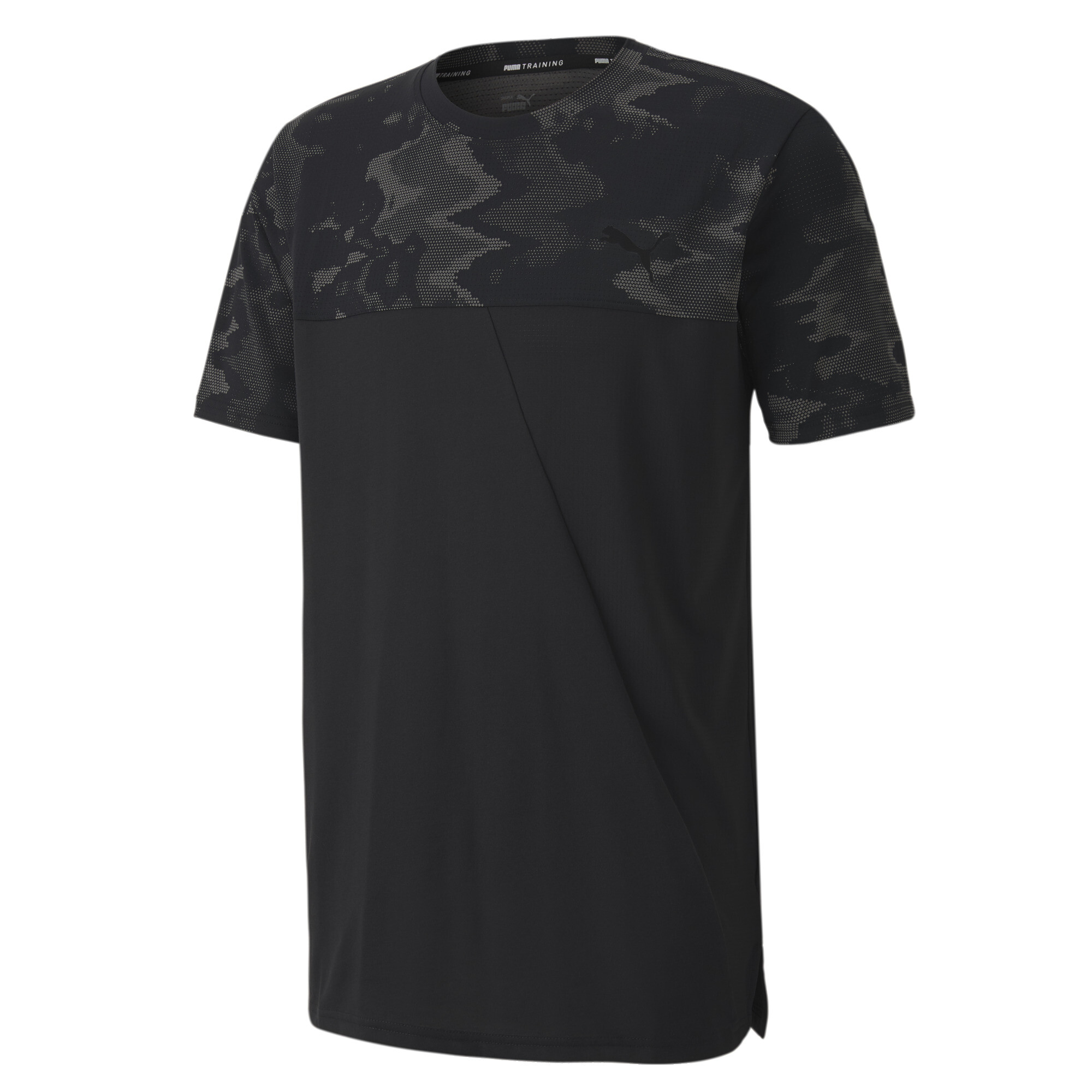 【プーマ公式通販】 プーマ トレーニング AOP ベンド 半袖 Tシャツ メンズ Puma Black-Q4 AOP ｜PUMA.com