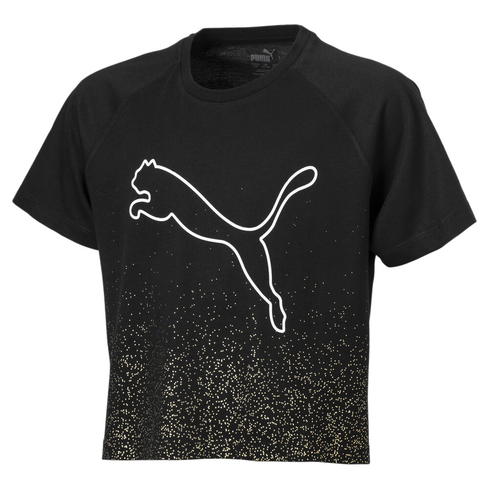 фото Детская футболка metallic splash girls tee ii puma